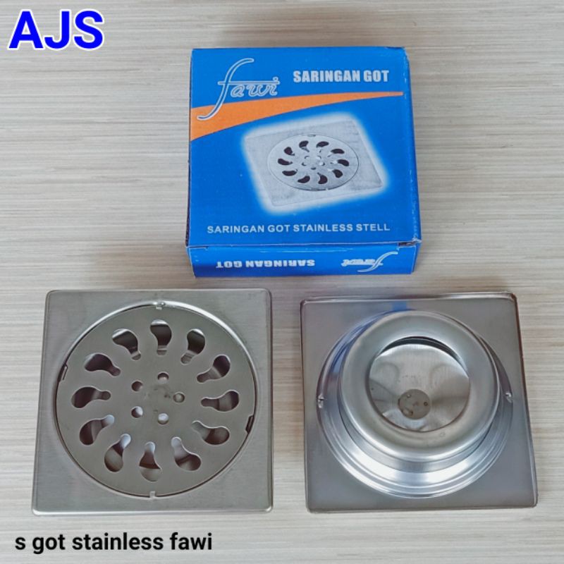 Saringan Got Kamar Mandi Stainless/ floor drain stanlis/ saringan got kamar mandi stainless/ saringan pembuangan kamar mandi