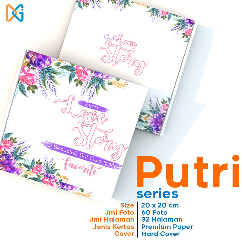 

Photobook Hard Cover 20 x 20 cm isi 60 Photo 32 Halaman