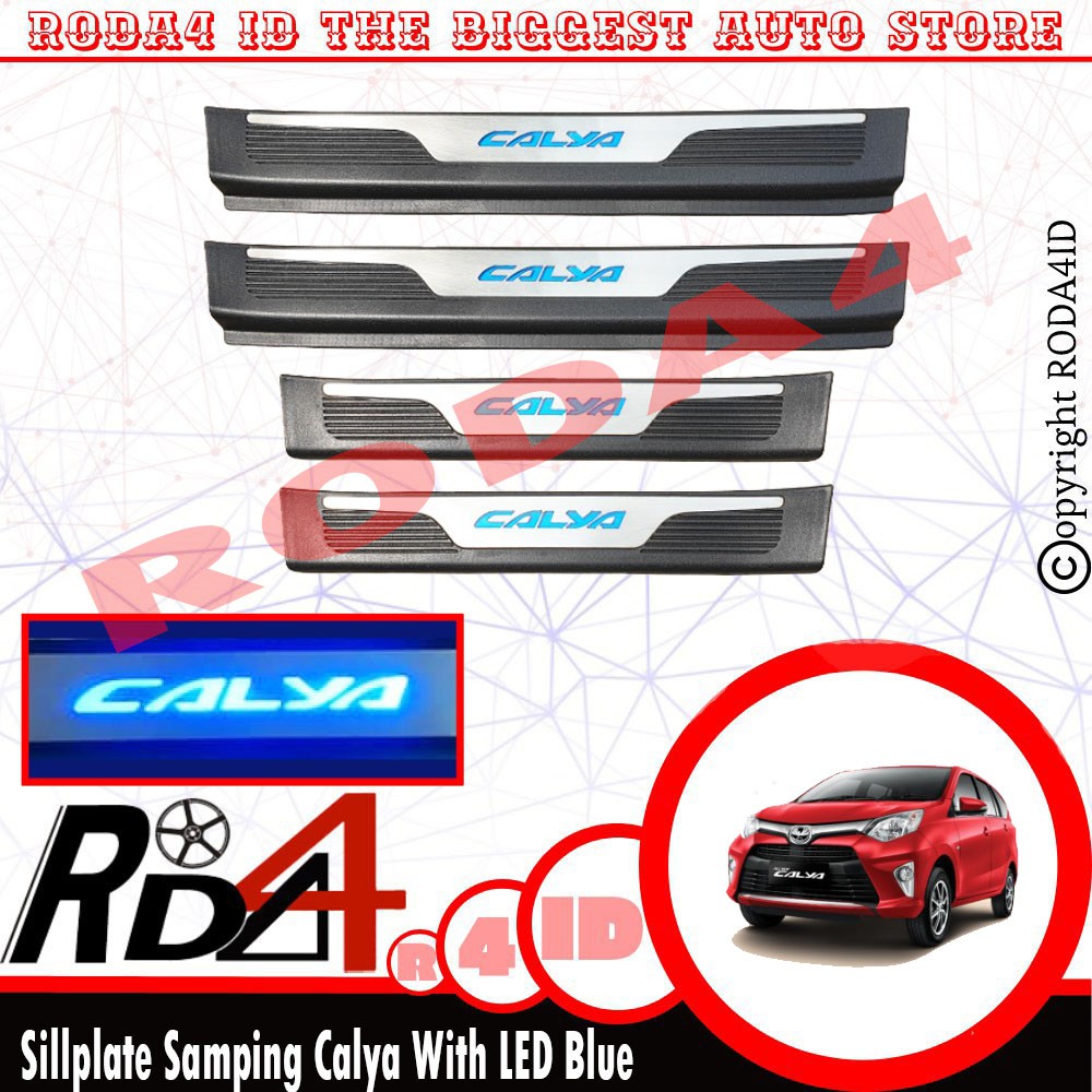 Sillplate Samping CALYA ORIGINAL Dengan Lampu LED