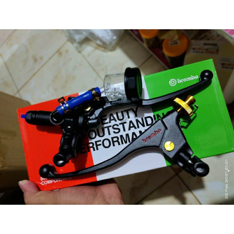 master rem Brembo klasik new set kiri kanan full cnc universal fu vixion cb mio beat vario
