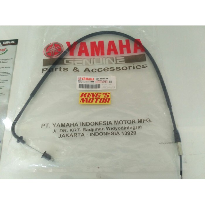 KABEL, TALI GAS JUPITER Z 5TP F6311 ASLI YAMAHA