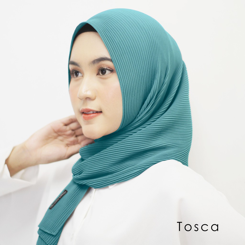 Beli 5 Gratis 1 Pashmina Plisket Cerutty Premium 180 x 75 cm-Tosca