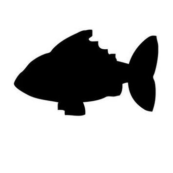 

FISH-SHAPED CHALK BOARD SECURIT / PAPAN TULIS DINDING BENTUK IKAN