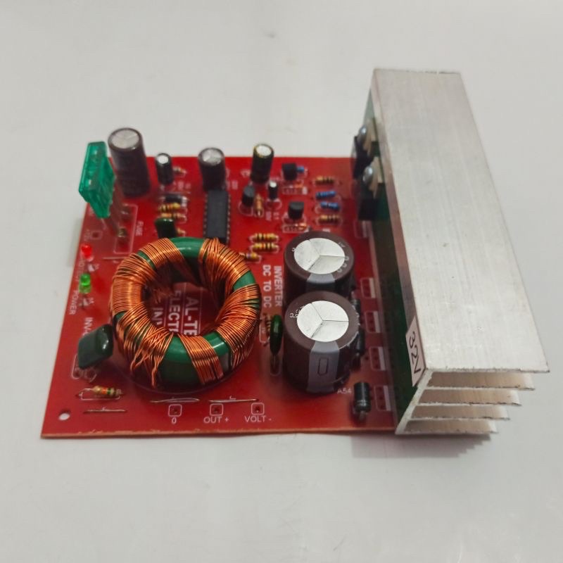 Inverter 12V DC To 32V Simetris DC PMW Controller System Inverter DC To DC