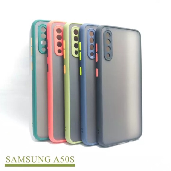 CASE MATTE SAMSUNG GALAXY A50 A50S SAMSUNG GALAXY A30S TRANSPARAN FUZE MACARON MY CHOICE - FA