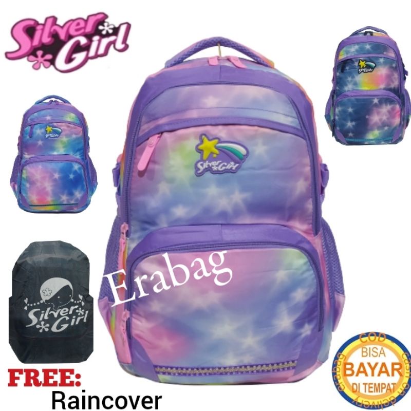 Tas anak wanita Alto Silver girl ransel backpak sekolah perempuan 71795E1