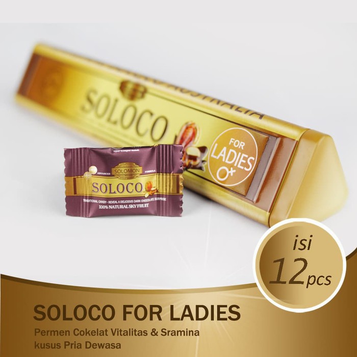 SOLOCO FOR LADIES 1 biji - Meningkatkan Libido Kusus Wanita