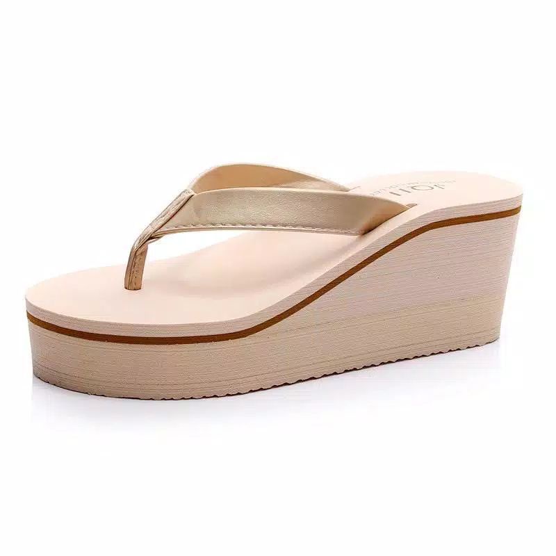 Sandal Jepit Hak Wedges VERONICA