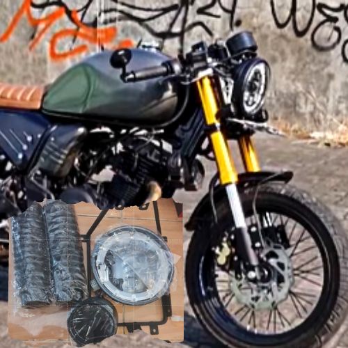 PAKET HEADLAMP UNTUK SEMUA MOTOR LAMPU 7 INCH DENGAN SHOCK ORI SHOCK BYSON SHOCK USD