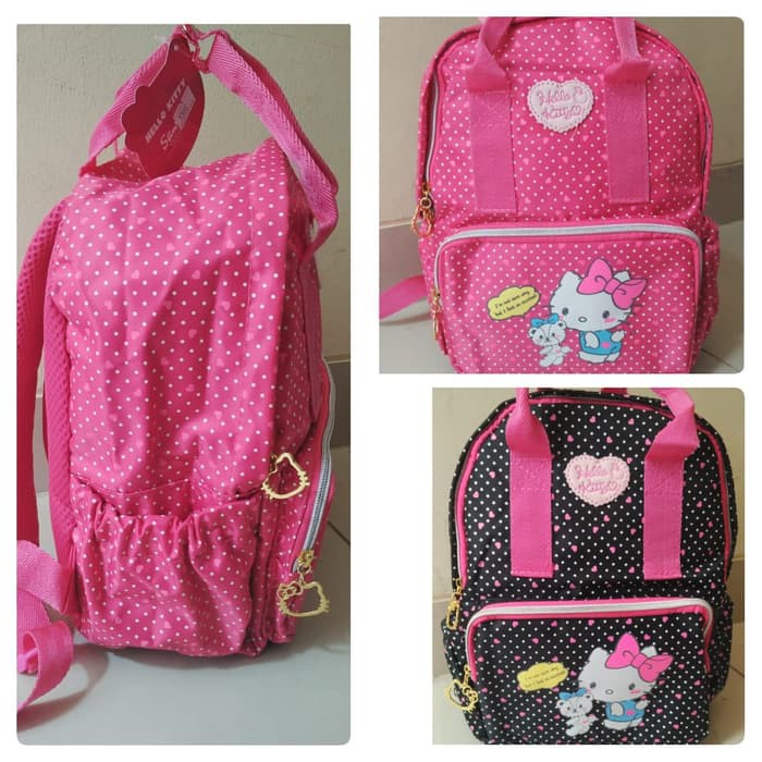 Gij Ransel Besar U0705 Anello Mickey X Disney Diaper Backpack Tas Sekolah Fashion Original Import