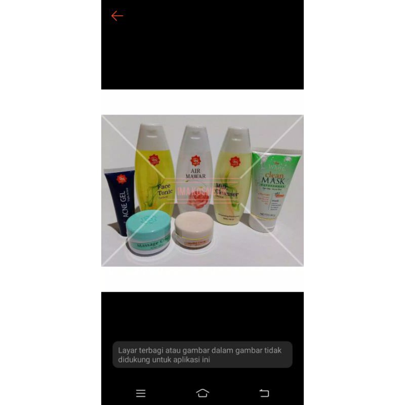 paket viva untuk kulit berminyak