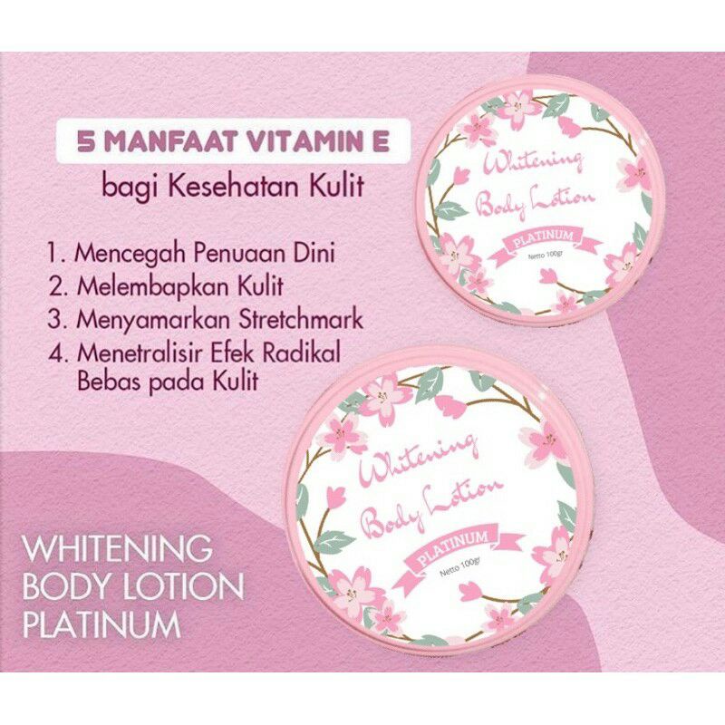 Body Lotion Platinum