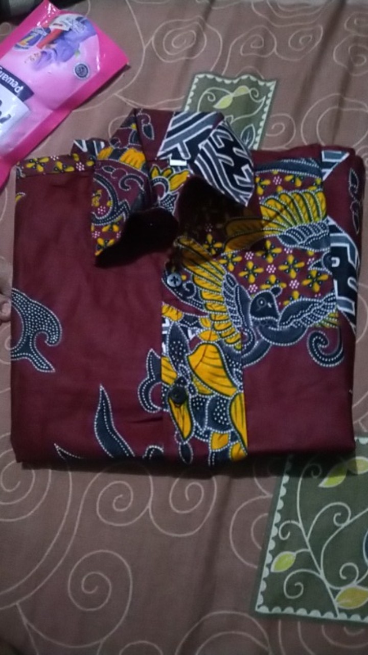 Set Couple Batik Keluarga, Batik Ndoro Jowi, Set Batik Modang Pekalongan, Batik Couple Terlaris