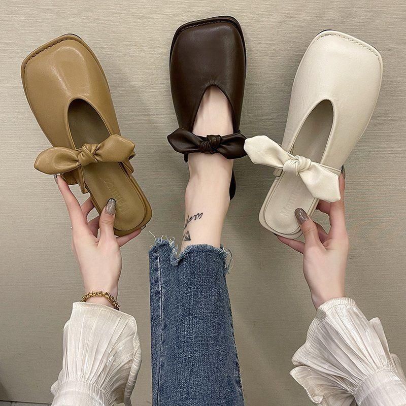 NF103 - Slip On 3Warna Model Pita Fashion Wanita Import