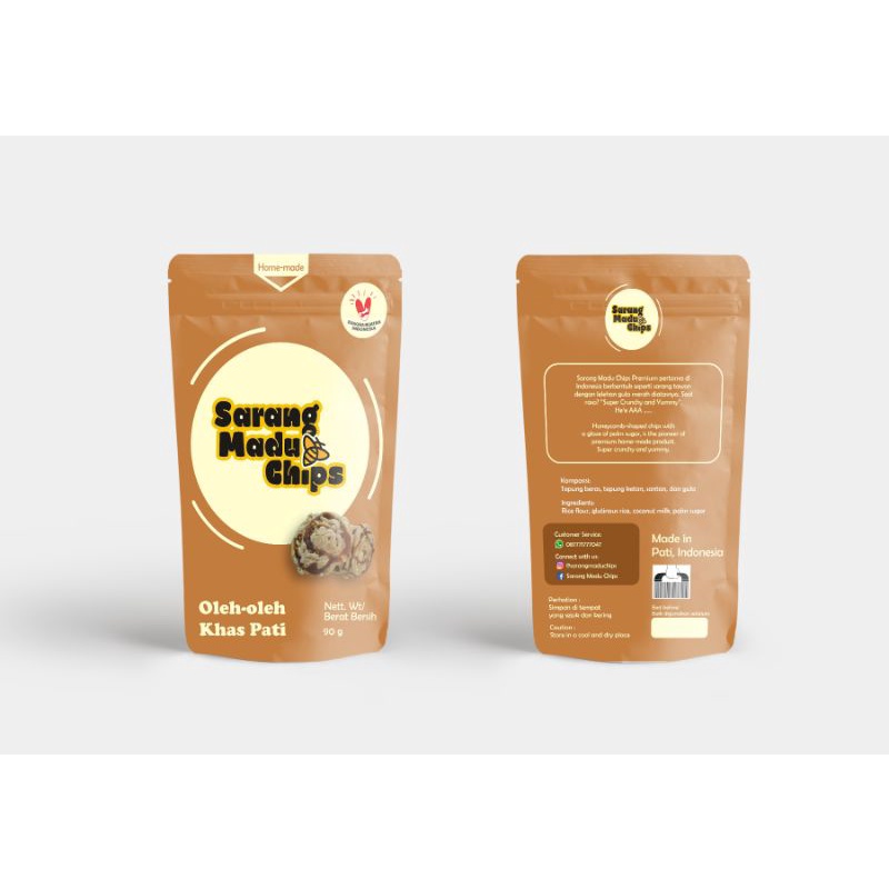 Sarang Madu Chips (Carang Madu) Camilan Khas Pati