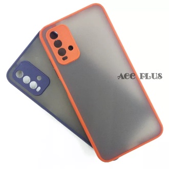 Casing Xiaomi Redmi 9T Dove Matte Transparan Slim Fuze Macaron Case Redmi 9 T - Acc Plus