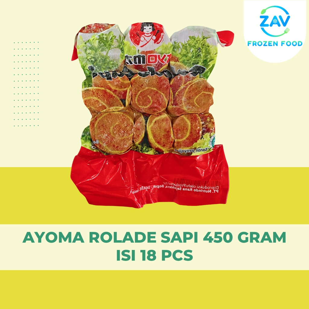 

AYOMA ROLADE SAPI 450 GRAM ISI 18 PCS