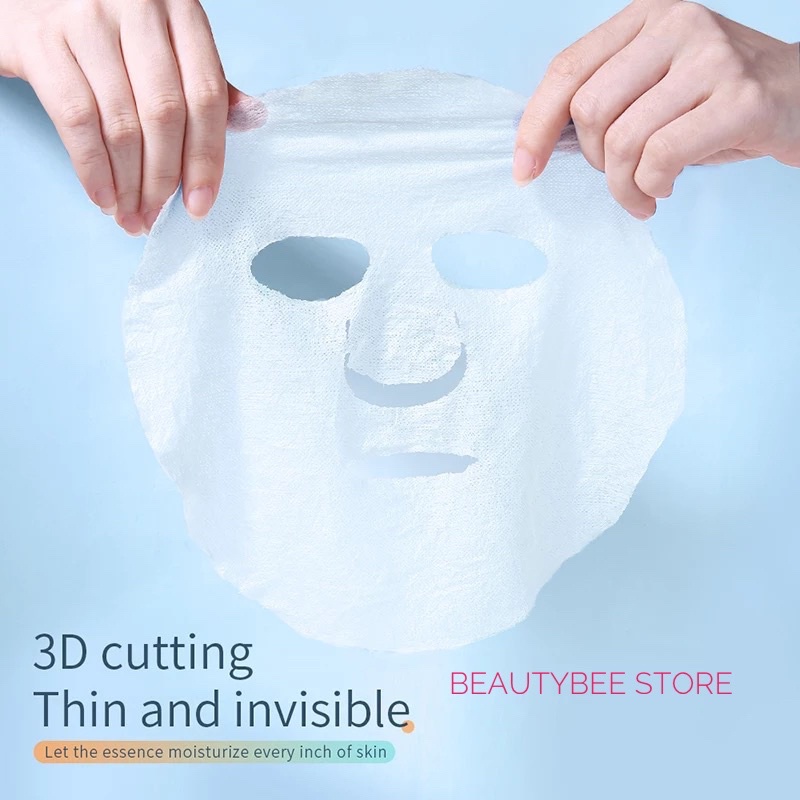 MASKER WAJAH TABLET 3D CUTTING / SHEET MASK LEMBUT PREMIUM ISI 30 PCS D0909