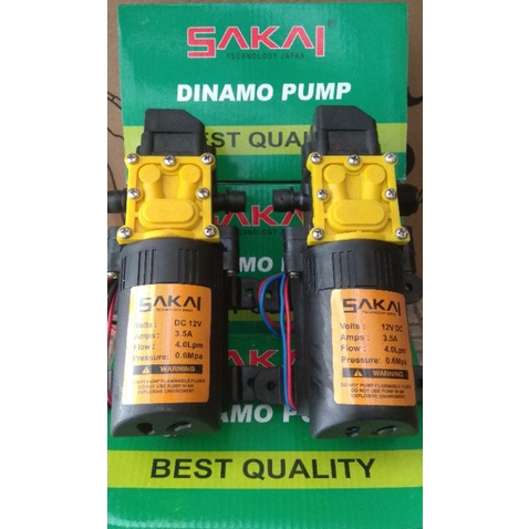 Water Pump Dinamo Sprayer SAKAI Pompa Dinamo Original