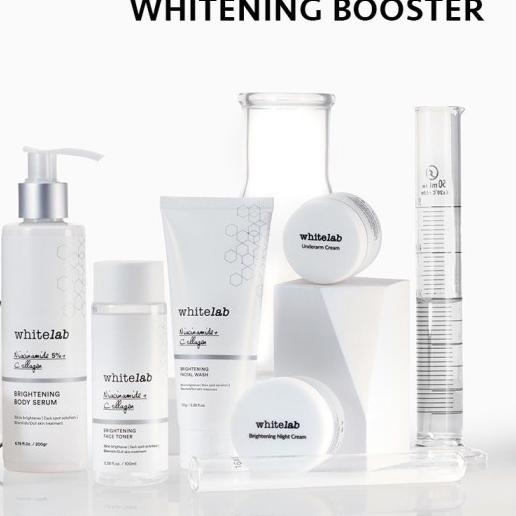 ❆ WHITELAB Original Skincare white lab Face Body Serum, Facial Wash, Day - Toner ➺