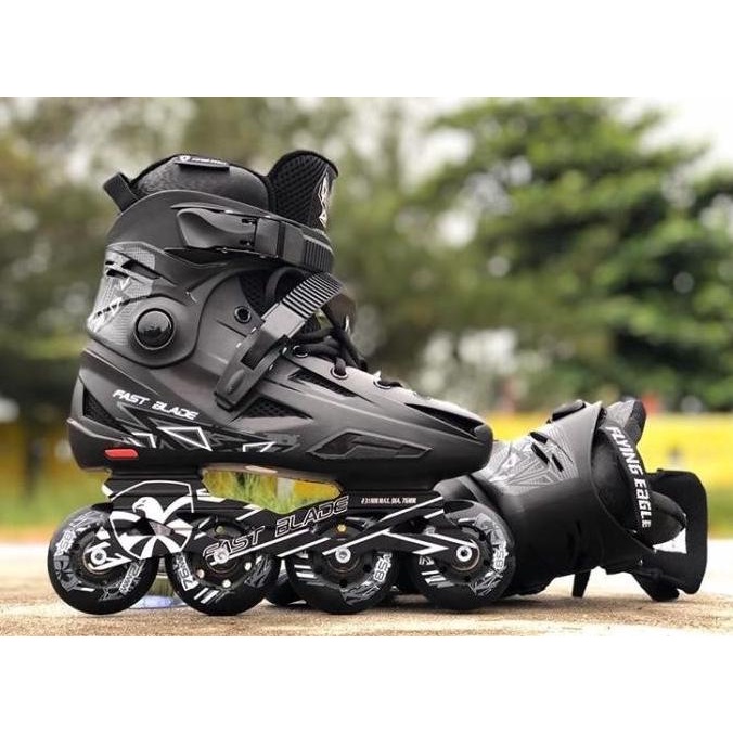 Sepatu Roda Inline Skate Flying Eagle Fast Blade Ready Kak :)