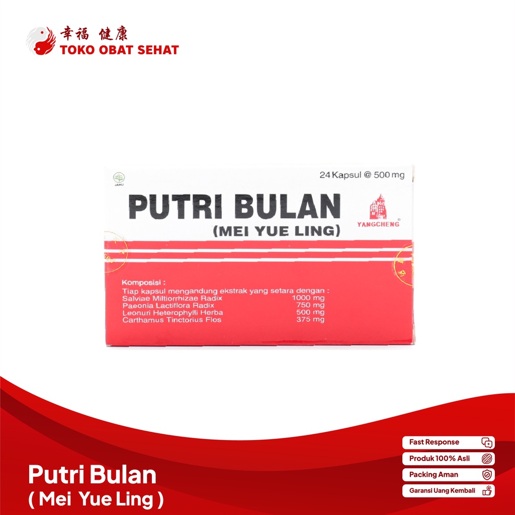 PUTRI BULAN MEI YUE LING obat pelancar haid - haid tidak teratur - nyeri haid