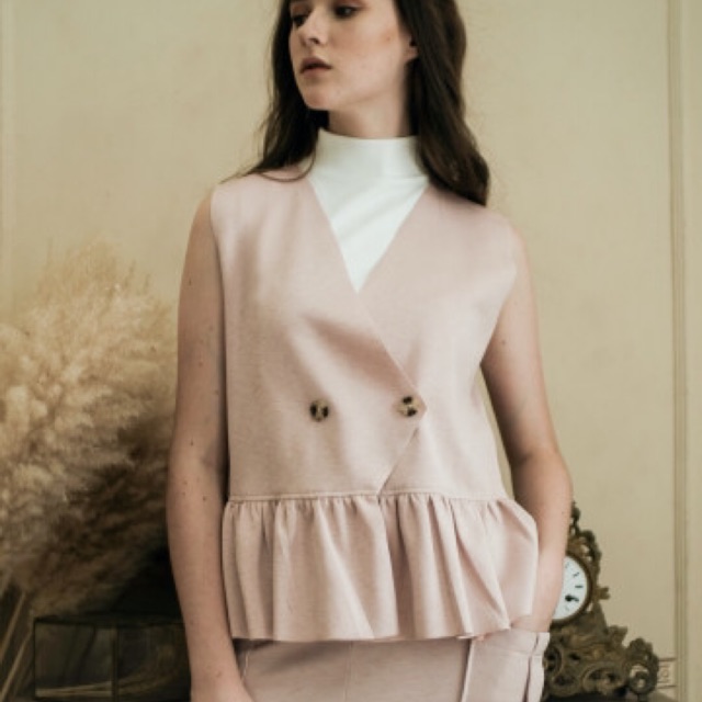 Maven bianc top champagne blush