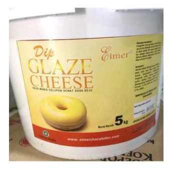 Elmer Dip Glaze - Topping Donat Cheese / Keju 5kg - Elmer GOSEND ONLY