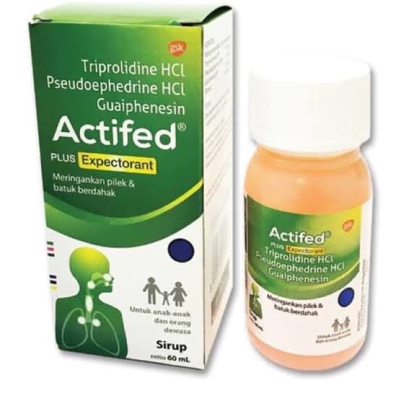 

Actifed Plus Expectorant Sirup 60ml