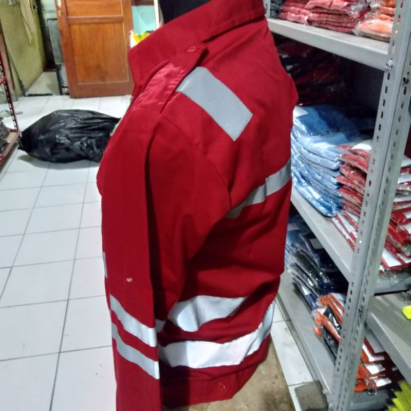 SERAGAM SAFETY ATASAN HSE RESLETING