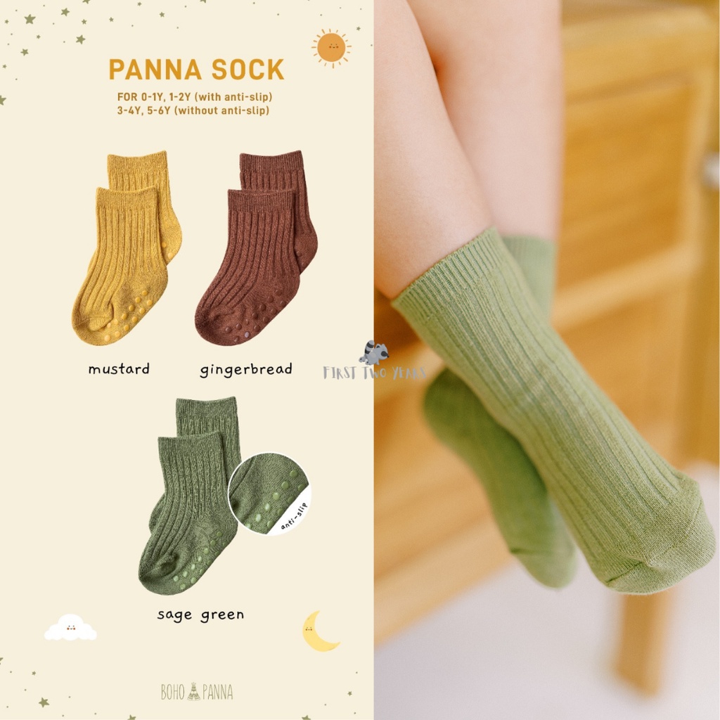 BOHOPANNA - Panna Socks (Kaos kaki anak &amp; bayi)