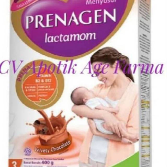 

Prenagen Lactamom Coklat 400 g atau gram (Kalbe Farma)