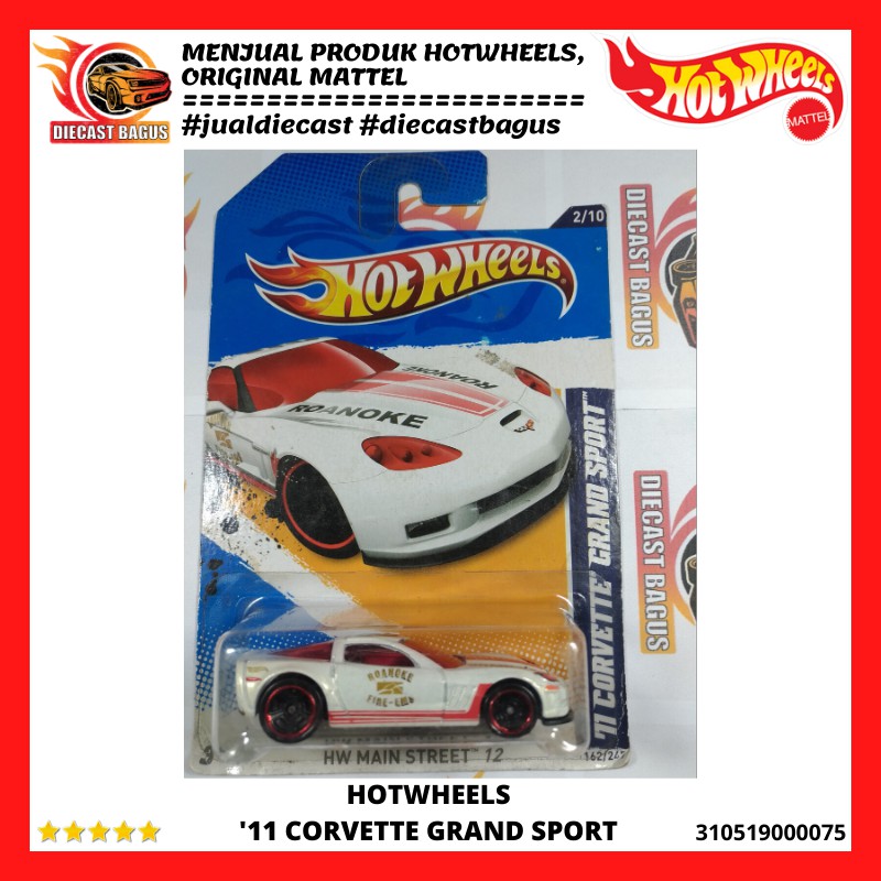 HOT WHEELS 11 CORVETTE GRAND SPORT