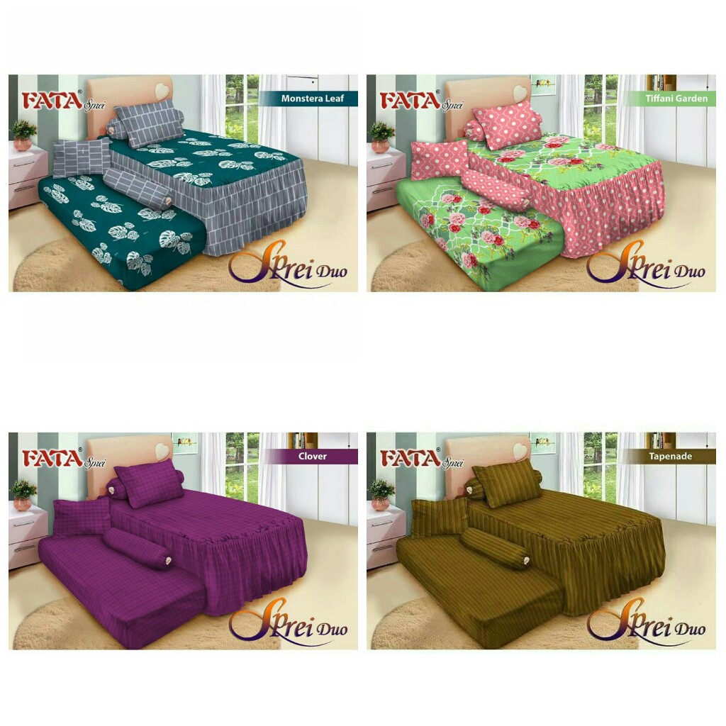 RC SPREI DUO SORONG FATA BANYAK MOTIF HARGA MURAH