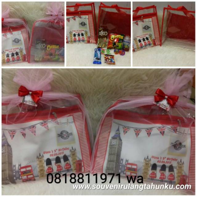 

souvenir tas mika tenteng & snack