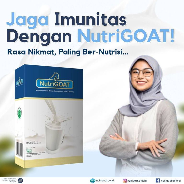 

Susu Kambing Etawa NutriGOAT Susu Kambing Bernutrisi