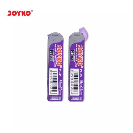 

Joyko PL-05 Mechanical Pencil Lead 2B 0.5 mm Isi Pensil Mekanik PL05 Isi 12 Batang Hi-Polymer