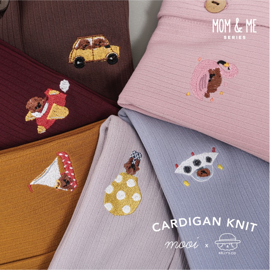 Mooi Cardigan Kids X Kelly's Co