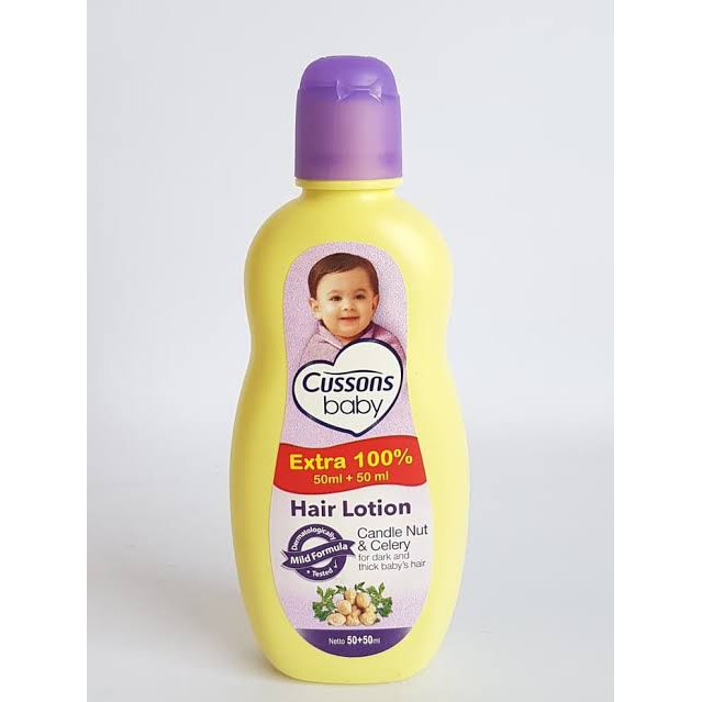 Cod Cussons Hair Lotion Extra 50ml 50ml Ungu Original 100 Hair Lotion Baby Minyak Rambut Bayi Shopee Indonesia