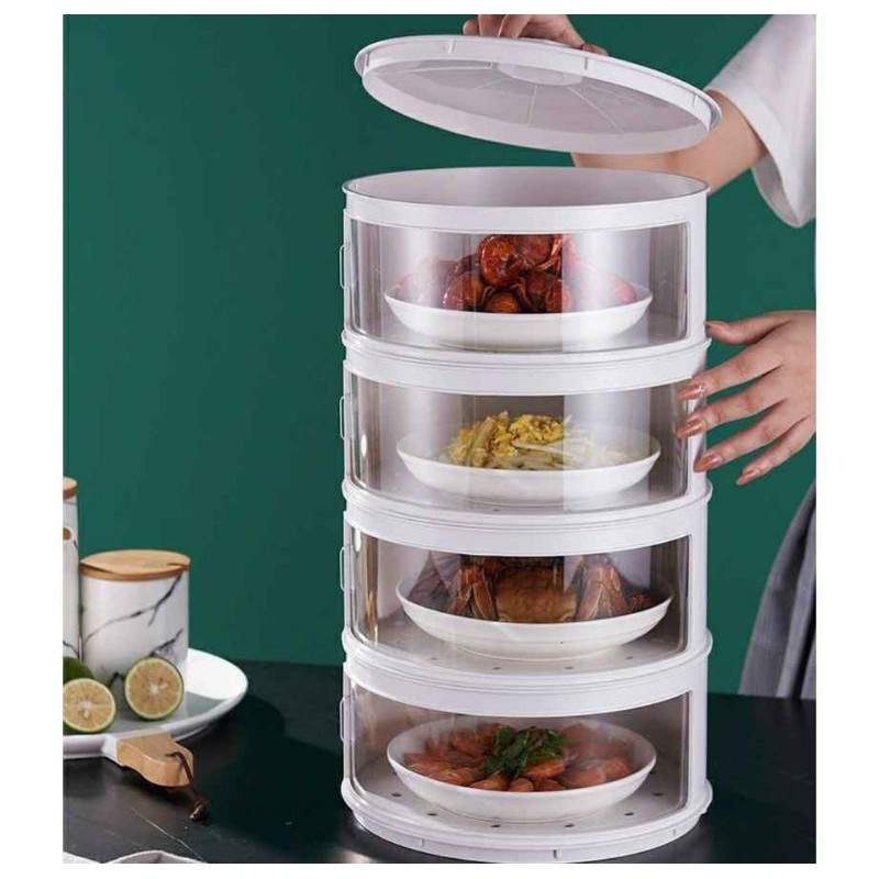 Tudung Saji Makanan Susun 4 Redhouse