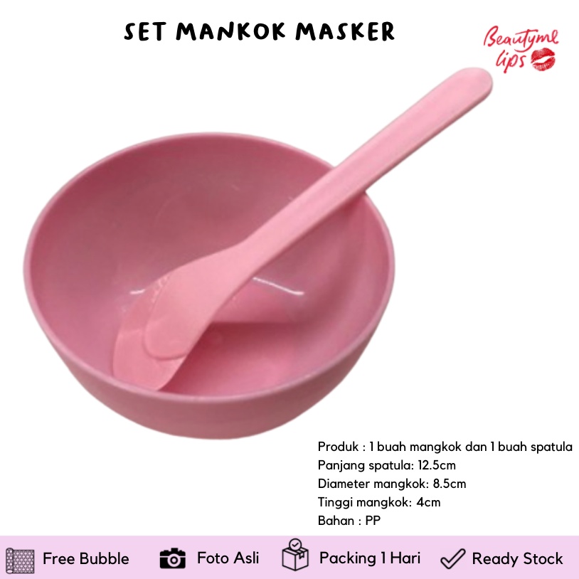 FRS set Mangkok Masker Set Mangkok Masker Mangkuk Masker RANDOM