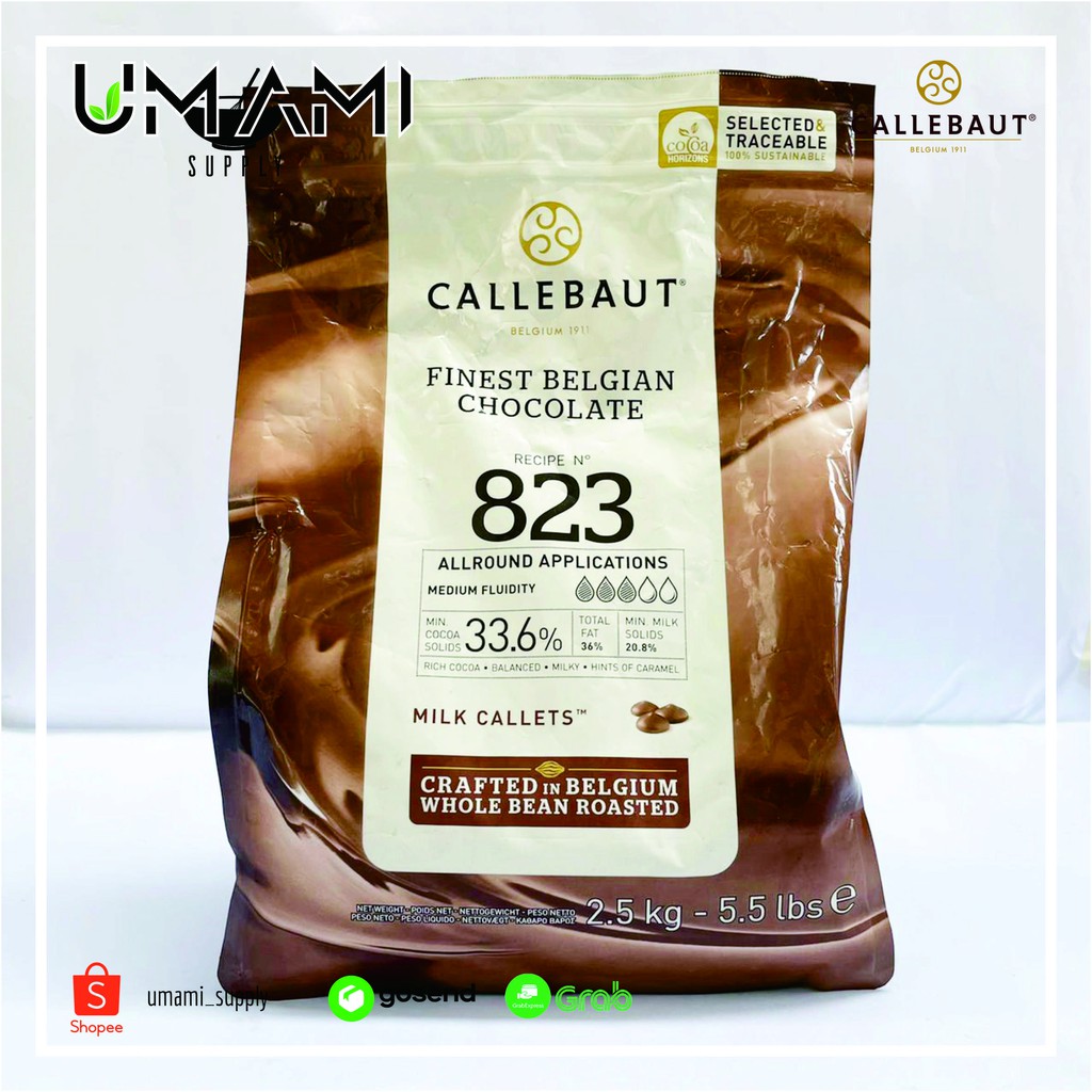 

Callebaut 823- Milk Chocolate 33,6% -2.5kg