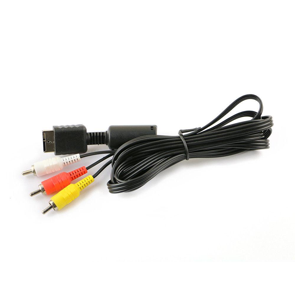 Top Video/Audio Cable TV Adaptor Kabel AV Hitam