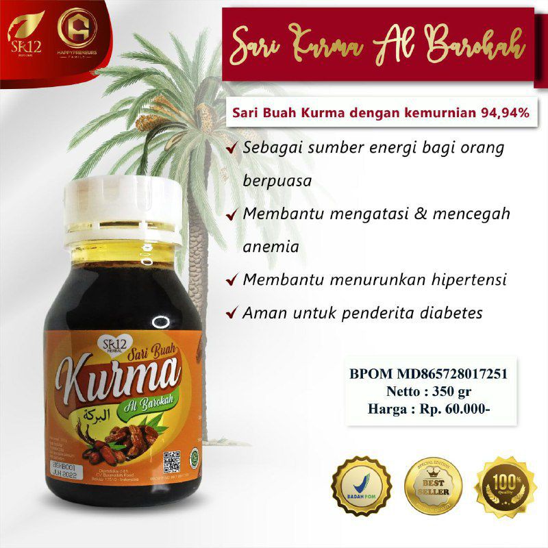 

Sari Kurma SR12 Herbal