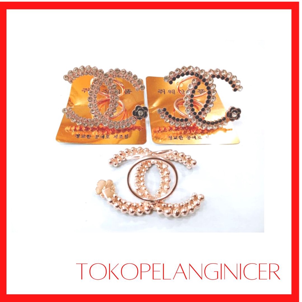 Bross Cincin hijab permata silver - Ring Bros Hijab Murah - Ring Hijab by tokopelanginicer