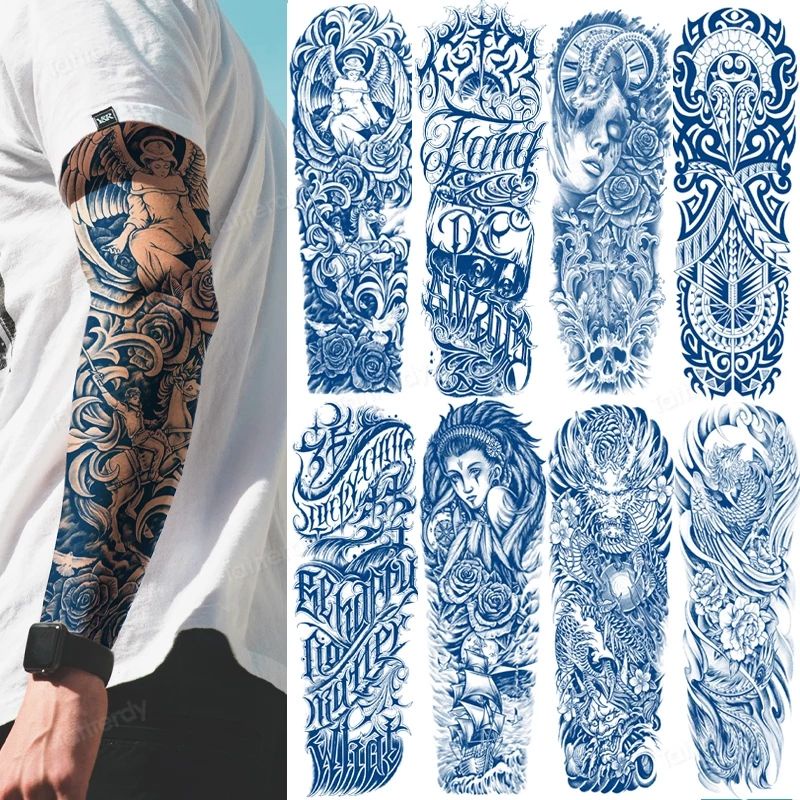 Tatto tangan terbaru Tahan 7-15 hari model GZQB