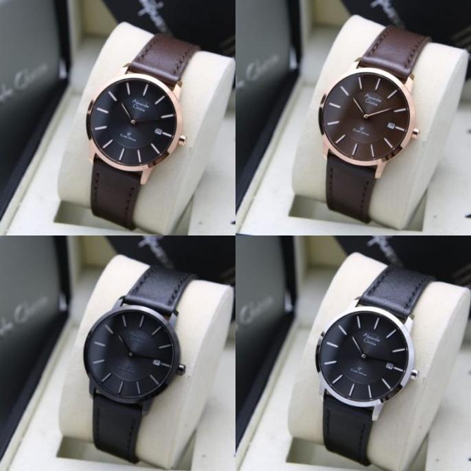 JAM TANGAN WANITA ALEXANDRE CHRISTIE AC 8653 / AC8653 LEATHER ORIGINAL barang ada