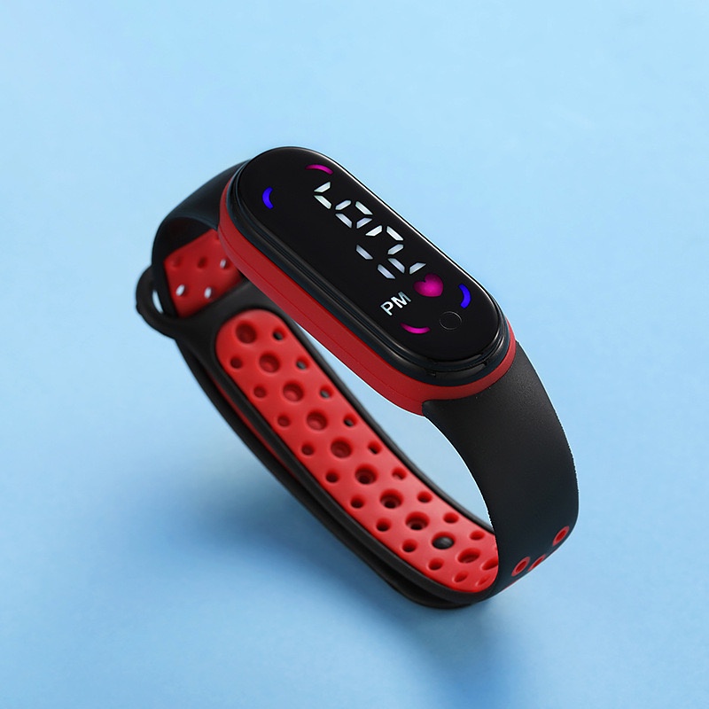 COD Jam Tangan Couple Grosir Jam Tangan Murah Jam Tangan Pria Sport Led Pria Wanita Watch M141