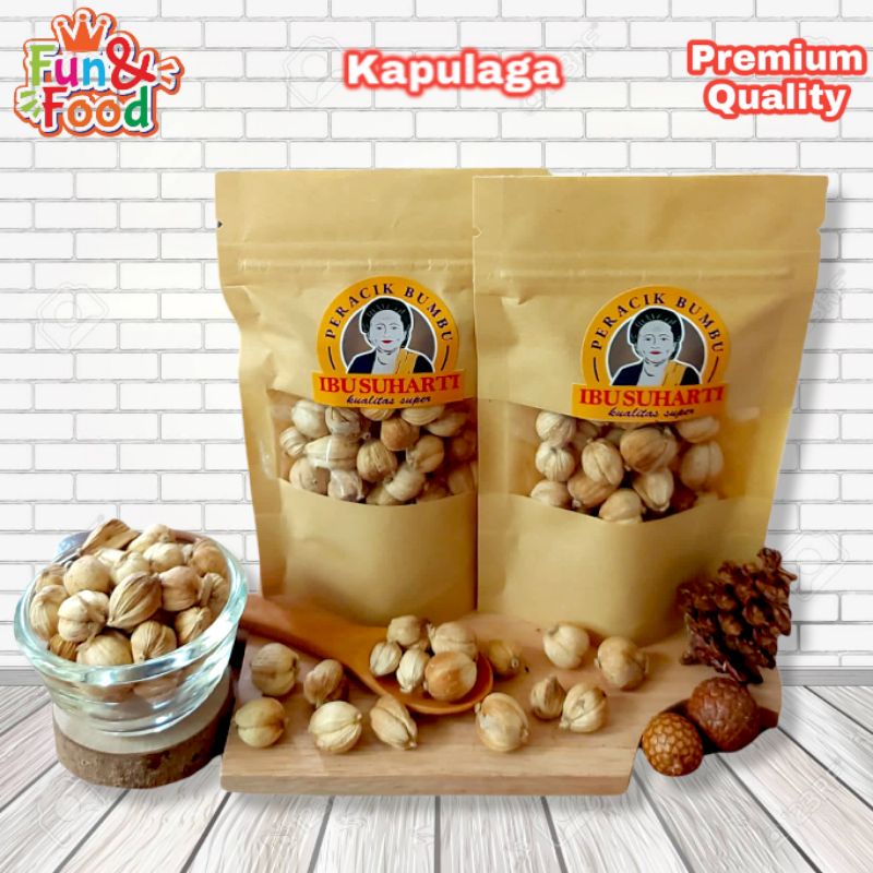 

IBU SUHARTI - Rempah Kapulaga Kering Kapol Dried Cardamom Kualitas Premium