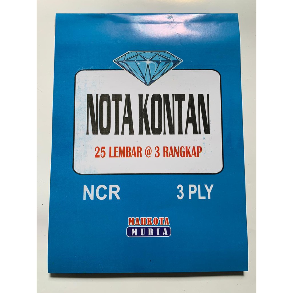 

Nota Kontan Besar 3 Ply, Nota NCR